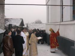 Binecuvântare de biserică şi vizite pastorale pe Valea Bistrei